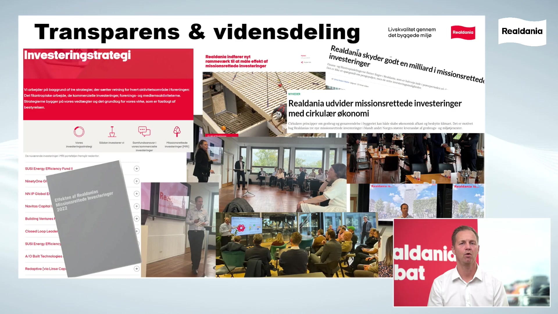Se videoen og download rapporten: Effekten af missionsrettede investeringer