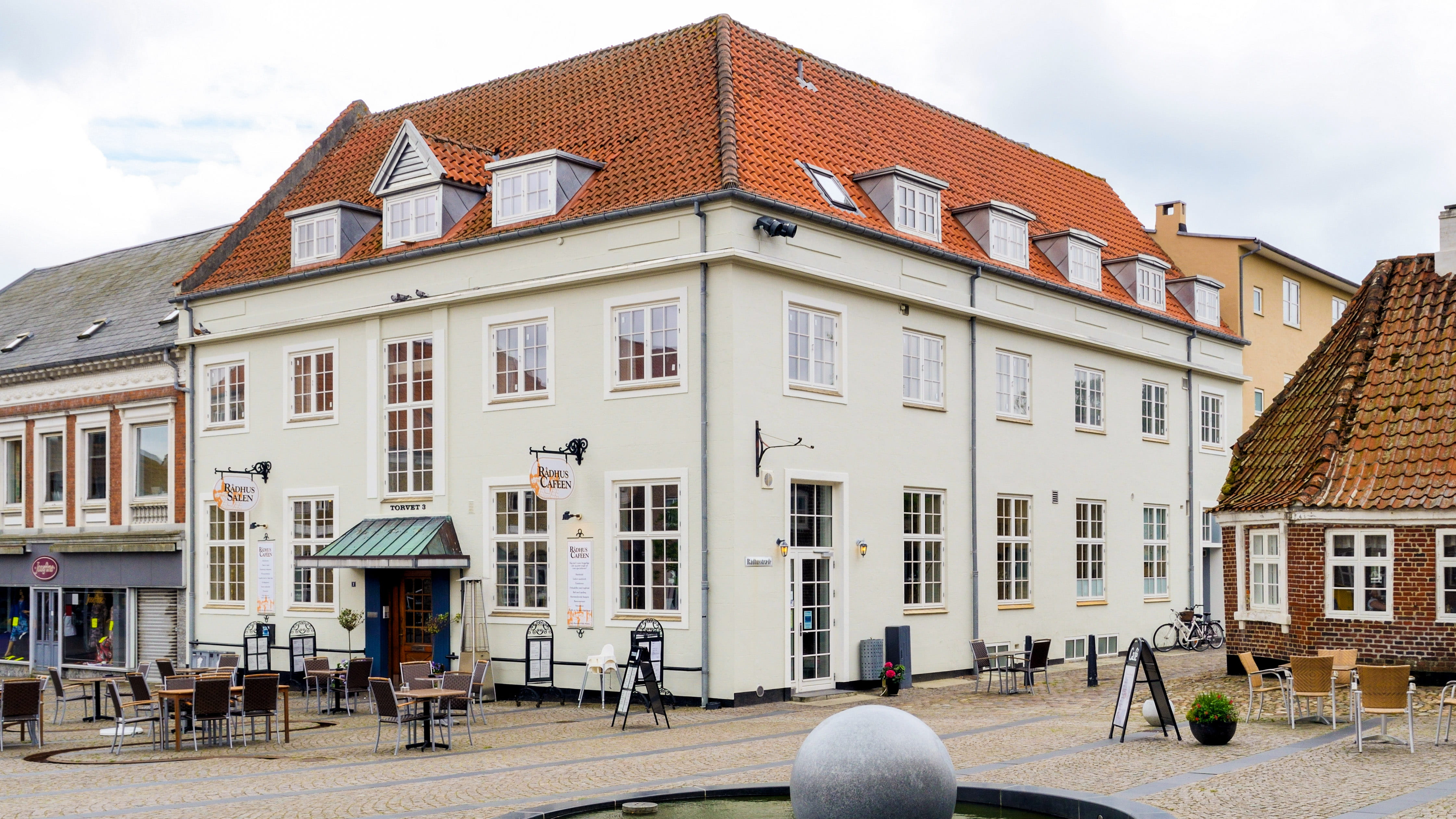 Varde Ribe Denmark Strategisk midtbyplan for Varde